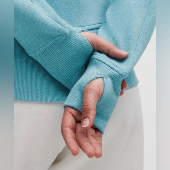 Lululemon Scuba Fleece Cotton Jacket Dusty Lavender - Picture 4 of 8